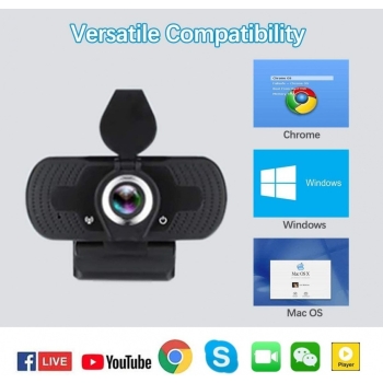 Kamera internetowa 1080p Full HD 2MP autofocus mic [23080000809]